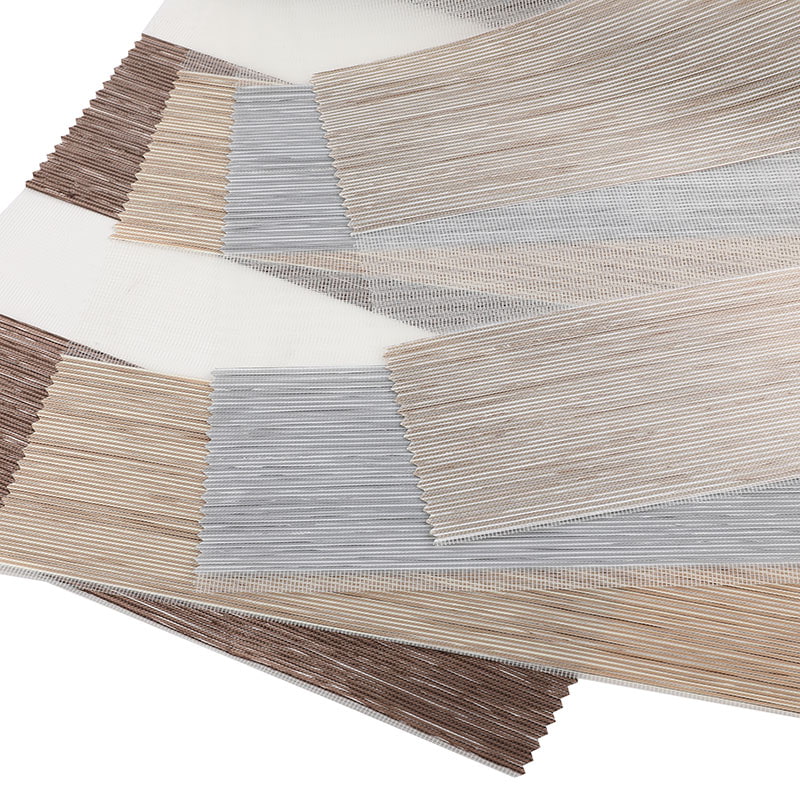 Tessuto GD41 100% poliestere impermeabile semi-oscurante zebrato