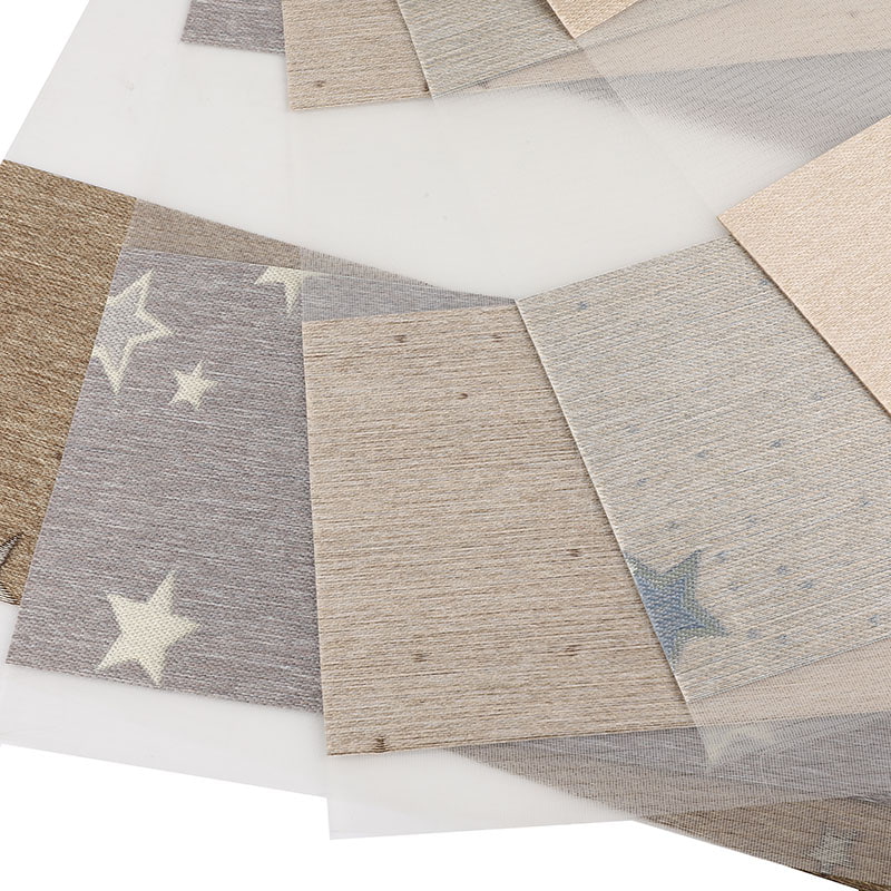 GD01 Tessuto per tende jacquard zebrato monostrato alla moda