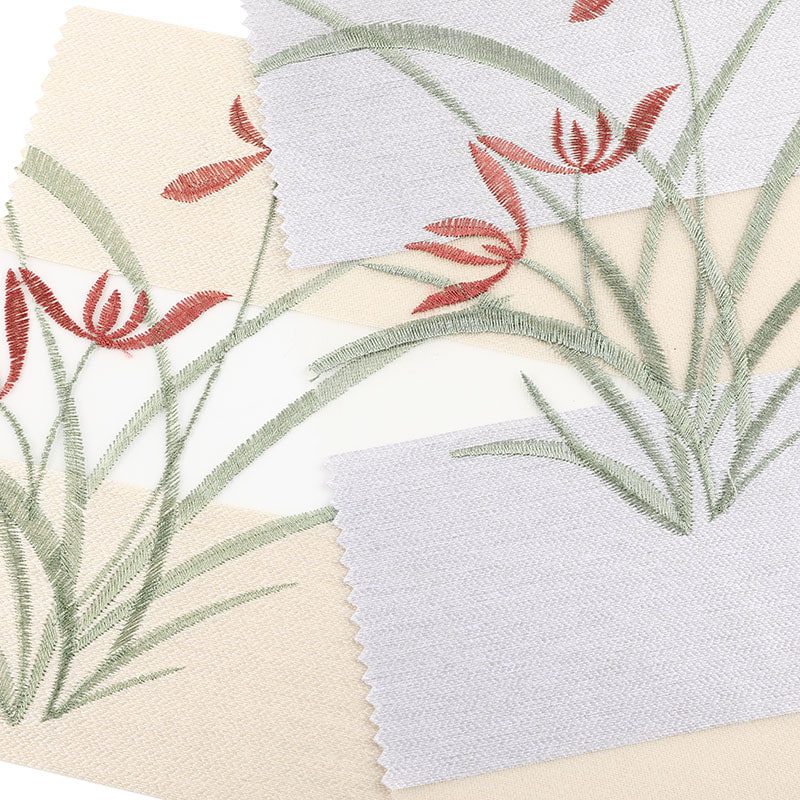 YX036 Tessuto per tende jacquard Zebra per interni retrò classico