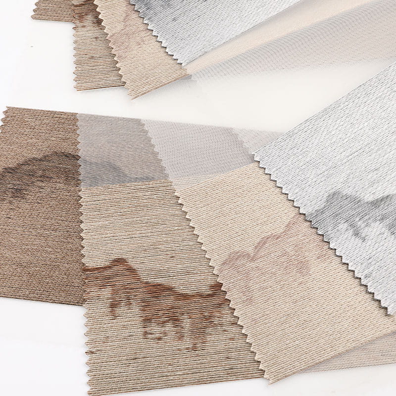 GD08 Forte senso del tessuto stereo Jacquard Zebra Blind