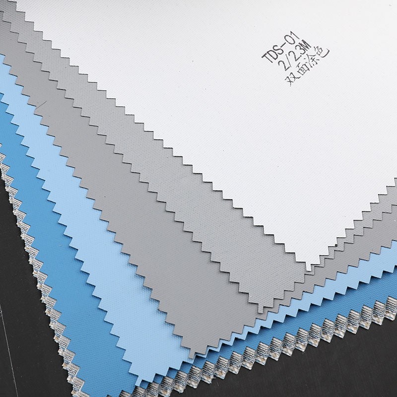 TDS 200/230 cm double face colla colorata 100% tessuto oscurante per tende avvolgibili